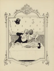 Karikatur aus Memoires d